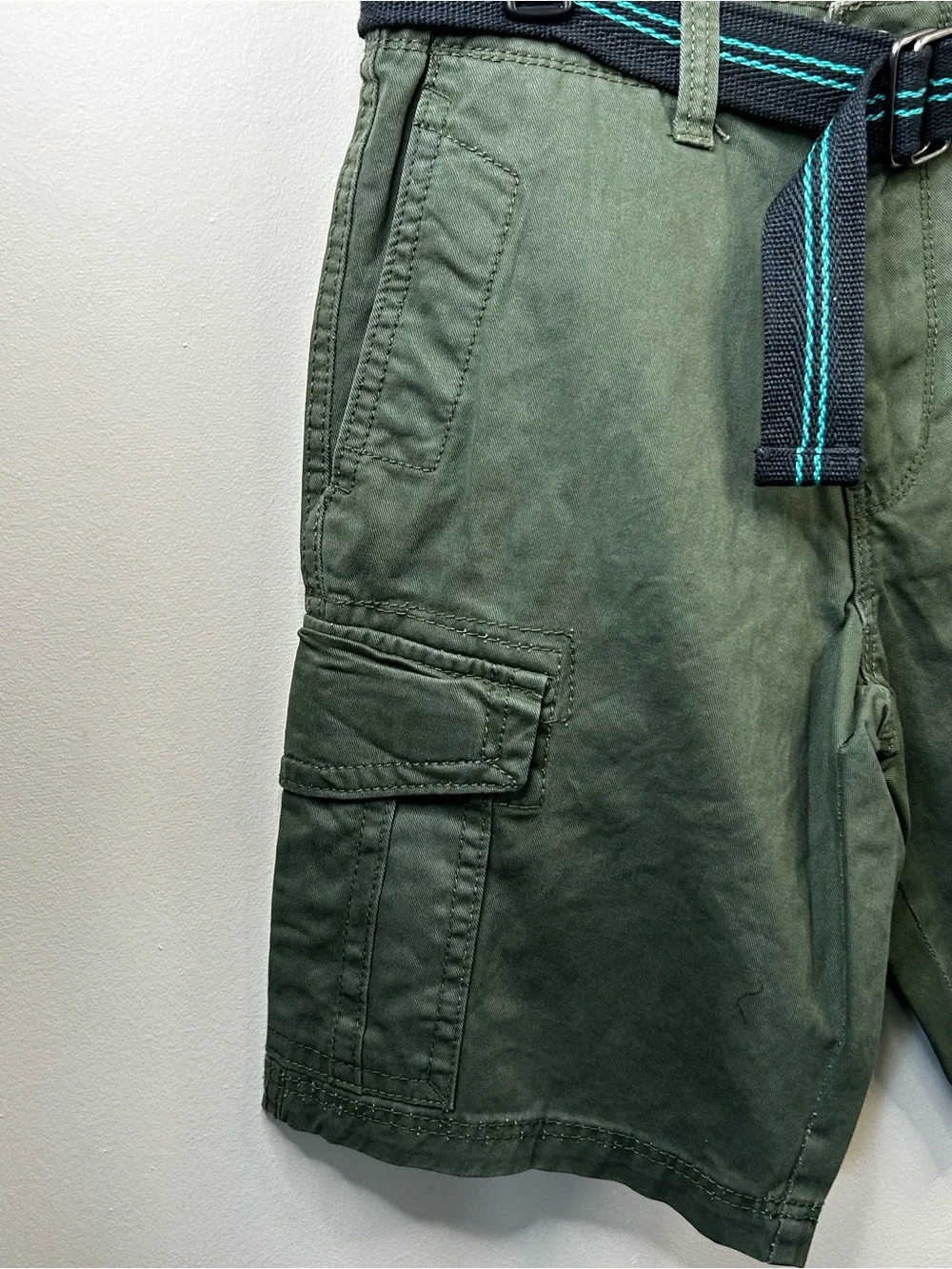 New Green Cargo Shorts